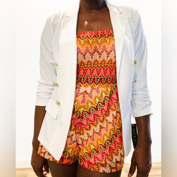 The Cutest Multi-colored Romper! - Picture 1 of 5